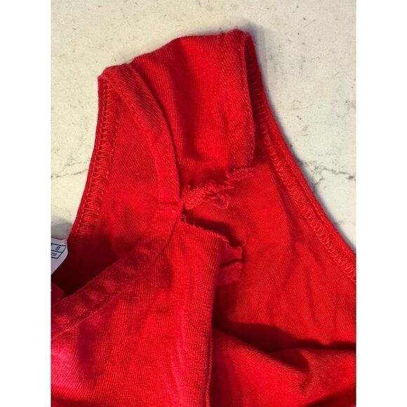 Red Panama City Beach Florida Lifeguard Tank Top Spring Adult Small Fast Ship - Picture 7 of 7